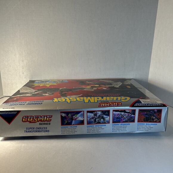 Vintage GuardMaster Cosmic Series Falcon & Mastodon Robot Set Sealed Parts NIB - Picture 2 of 8